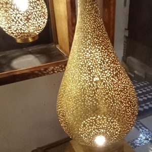 Brass Table Lantern