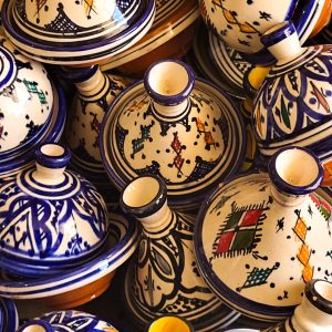 Safi Hand-Painted Tagine
