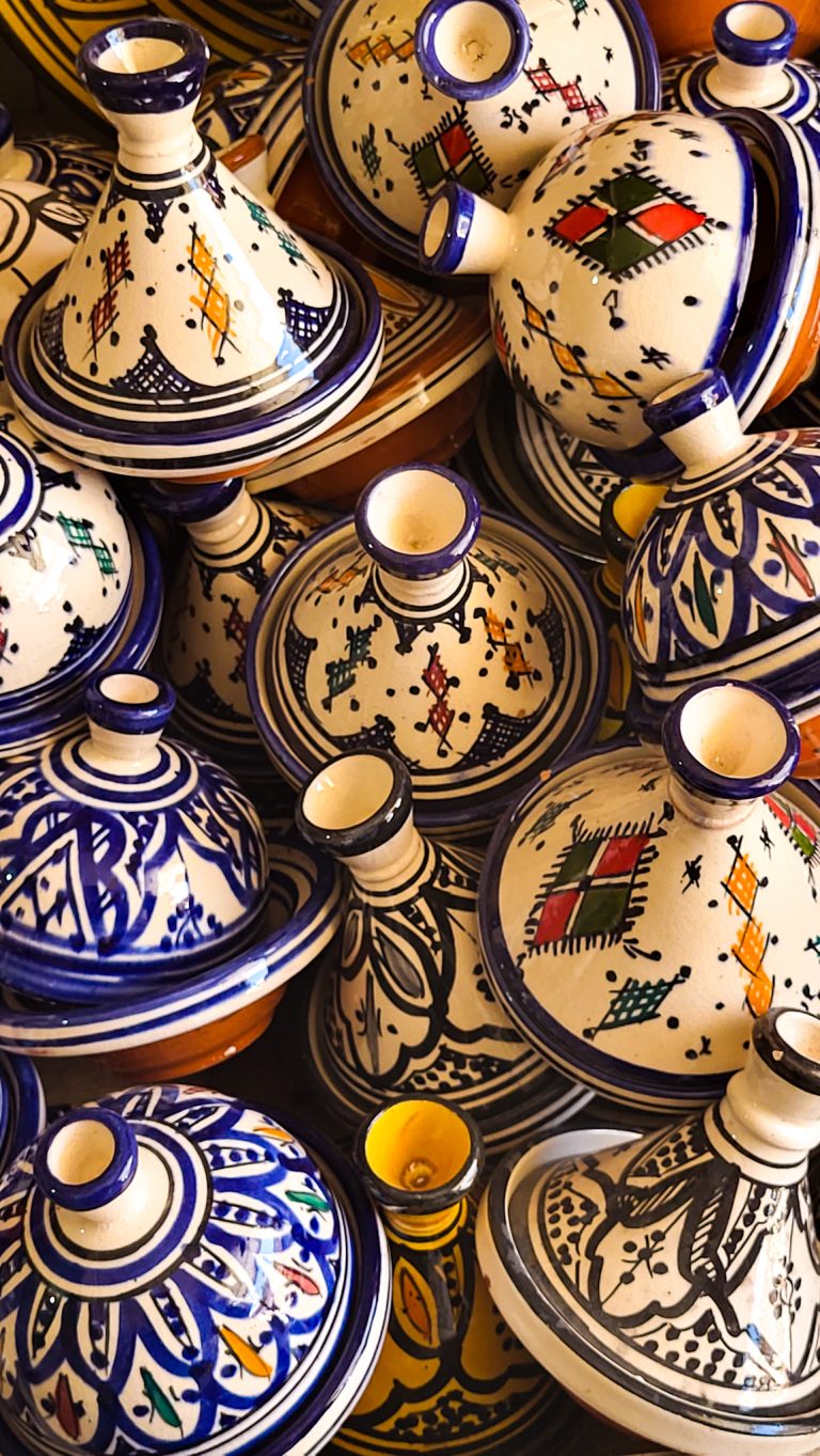 Safi Hand-Painted Tagine